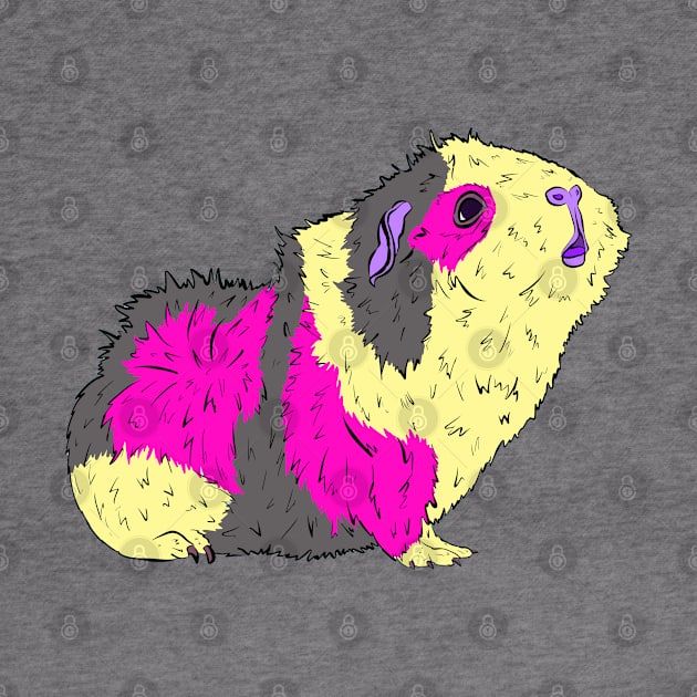 Ziggy Guineapig Pop Art by Squeeb Creative